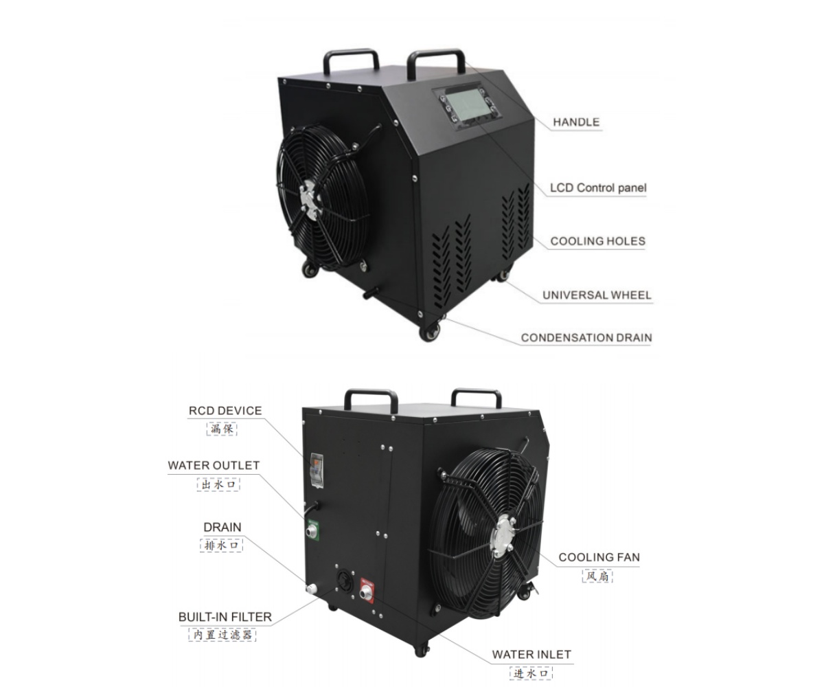 ce bath barrel and chiller kit