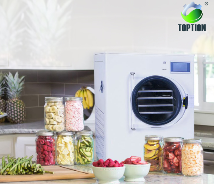 benchtop food freeze dryer tp series