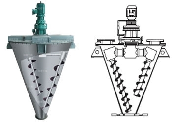 Double Screw Cone Mixer