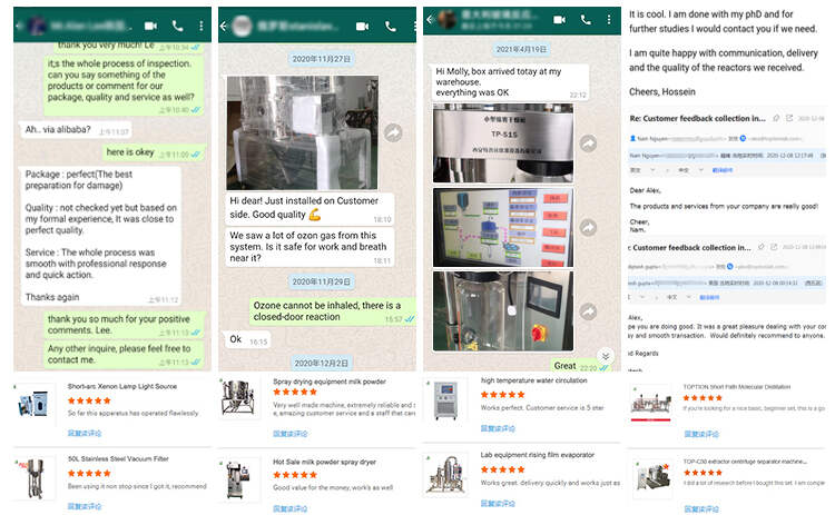 Customer Feedback on Cryogenic Spray Drying