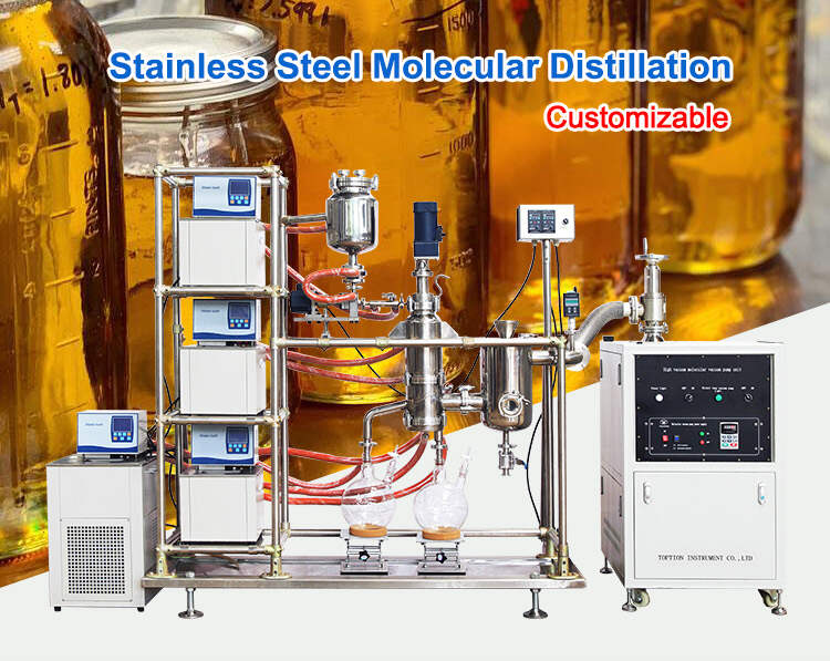 Short-range molecular distillation