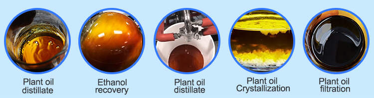 Short-range molecular distillation