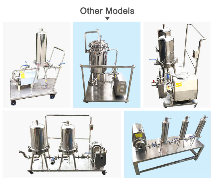 multistage filtration equipment;