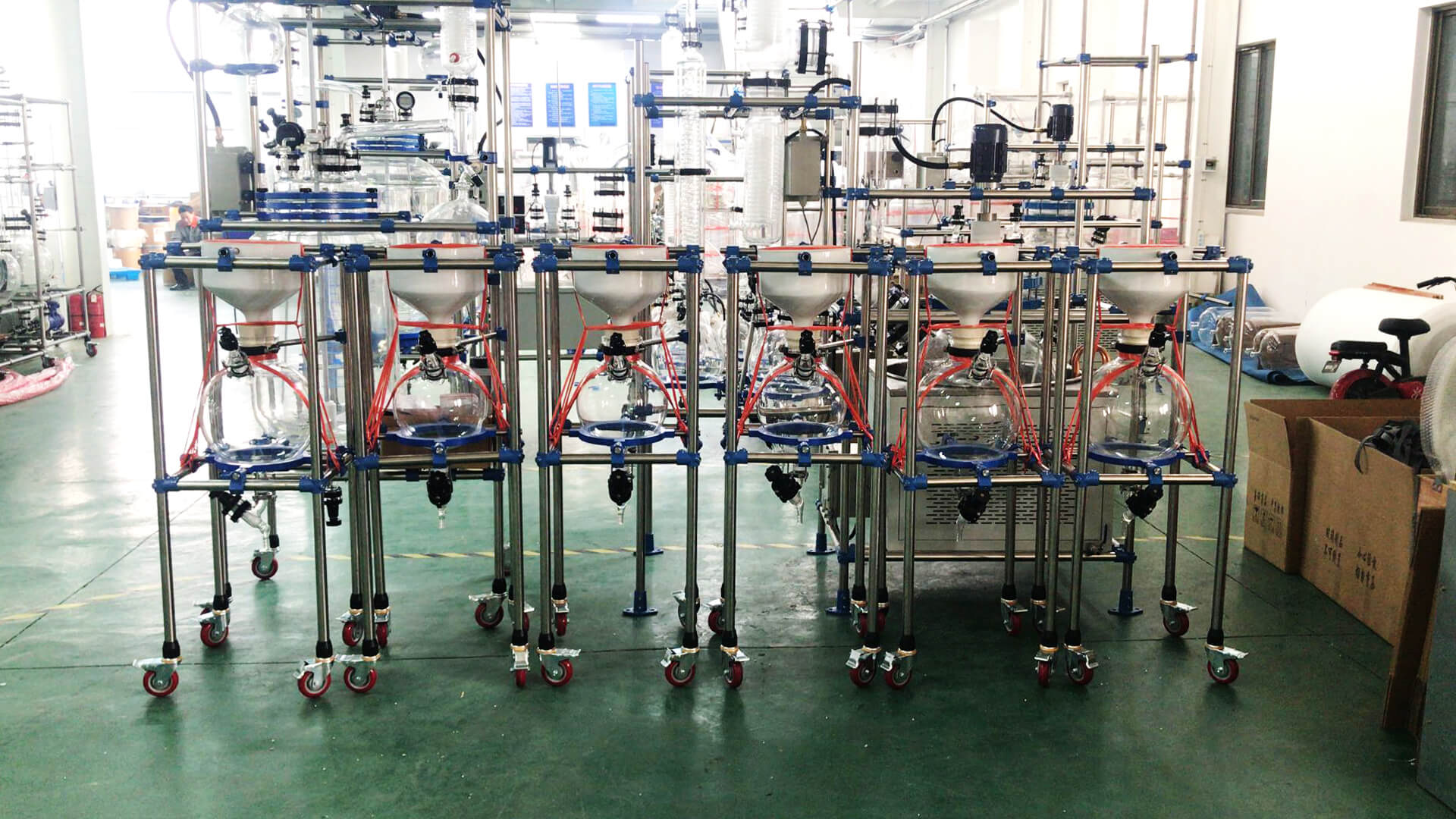 Ceramic vacuum filtration equipment chemical filter;