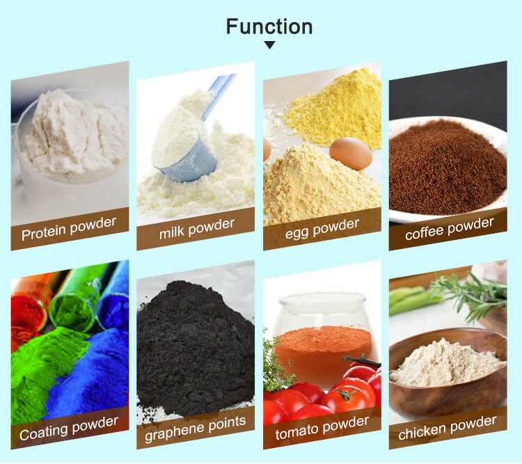 spray drying equipment powder making machine;