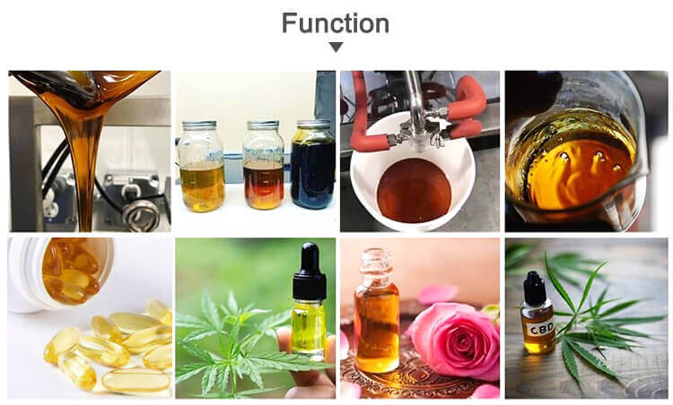 stainless molecular distillation;