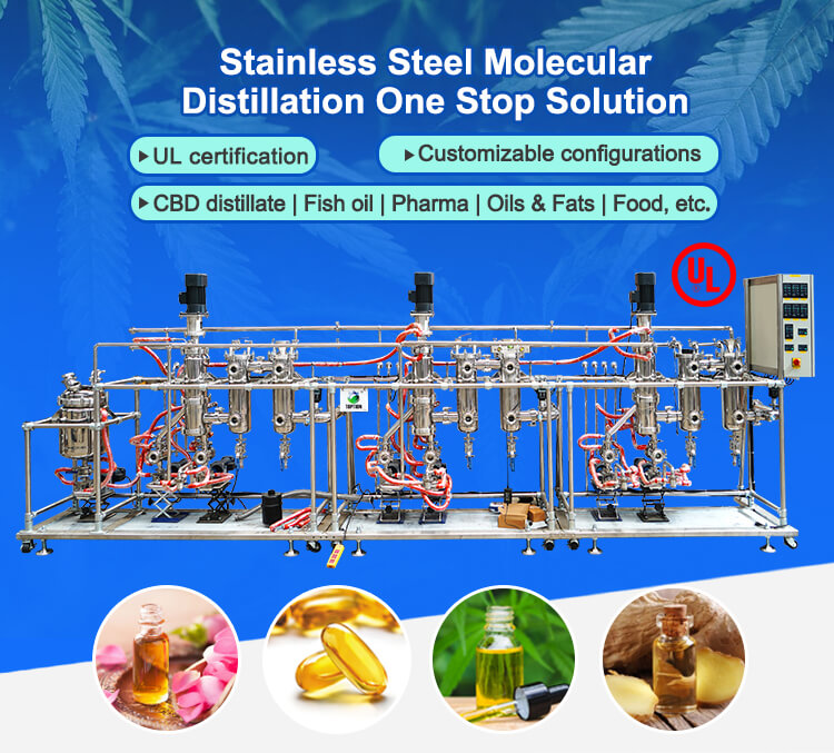 Turnkey short path distillation;