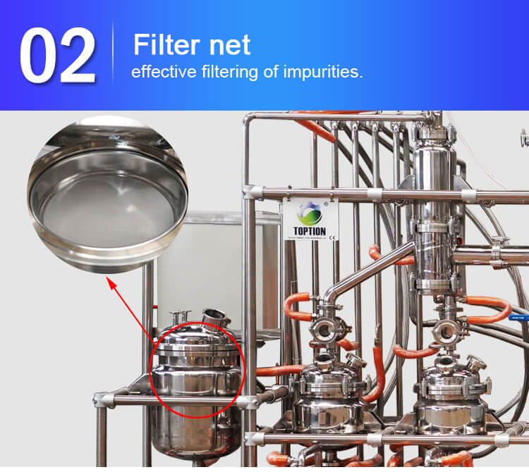 Turnkey short path distillation;