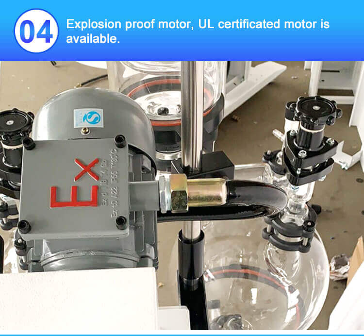 50L Rotary Evaporator,Rotary Evaporator Distilling Distillation;