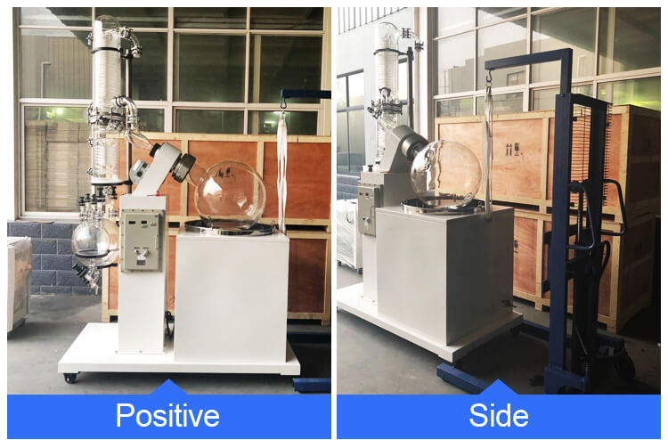 EX100L Rotary Evaporator Setup;