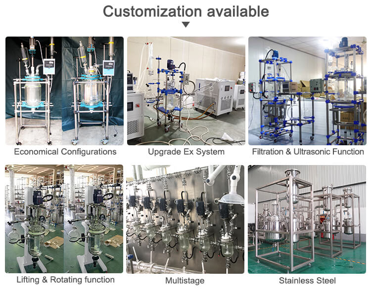 pharmaceutical glass reactor manufacturer;