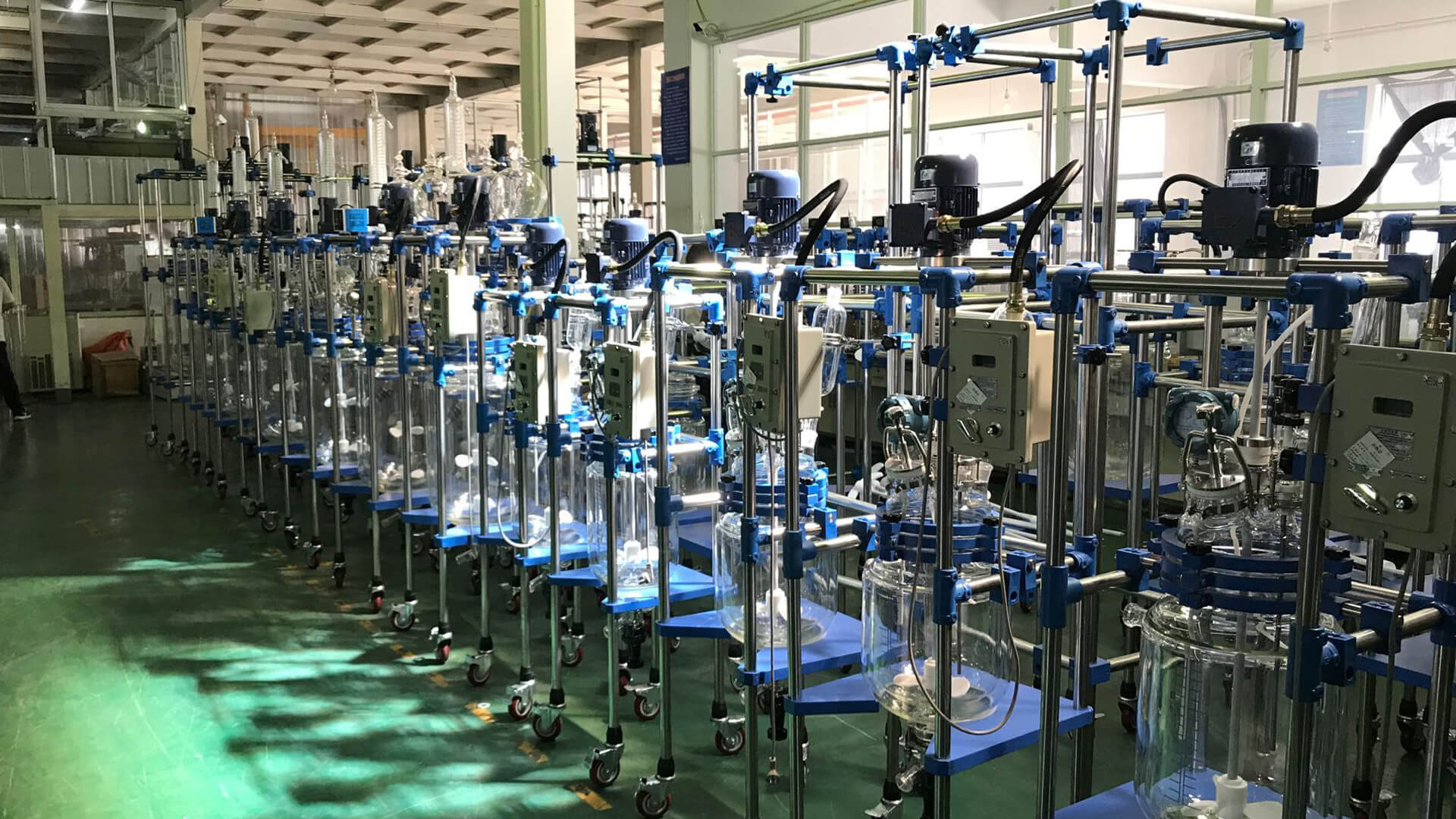 pharmaceutical glass reactor manufacturer;