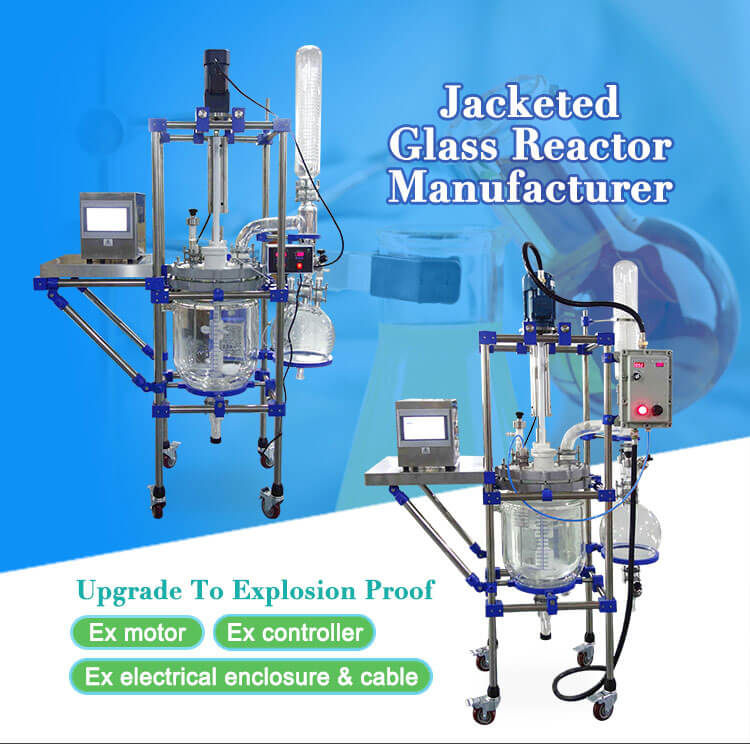 Ultrasonic stirred reactor;