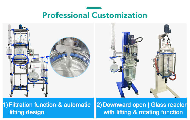 Ultrasonic stirred reactor;