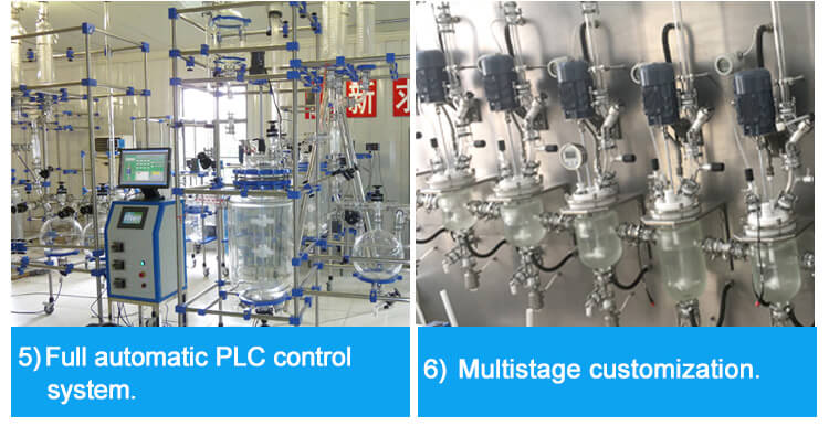 Ultrasonic stirred reactor;