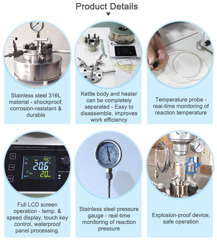 high pressure reactor CE standard;