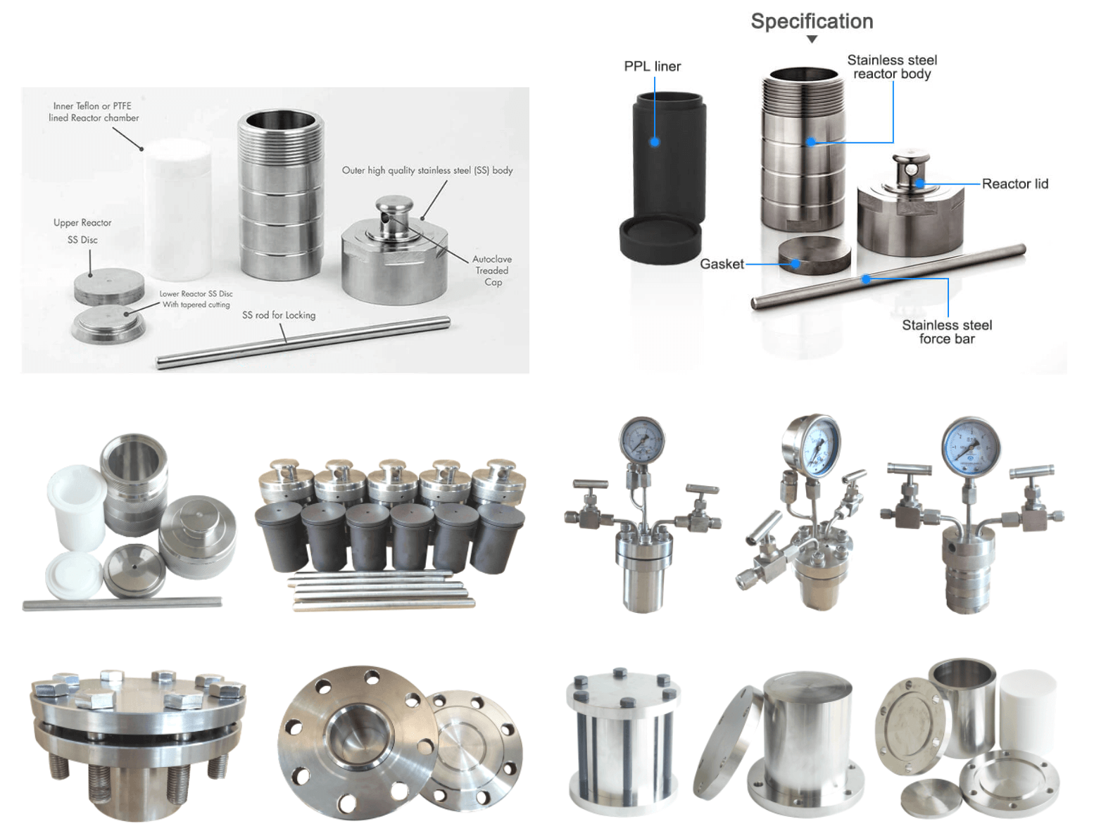 Hydrothermal Synthesis Reactor With PPL Liner 280â„ƒ;