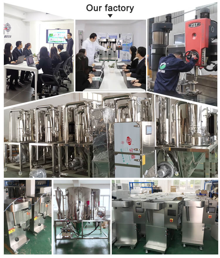 Milk Spray Dryer Small Scale Spray Drying Machine;